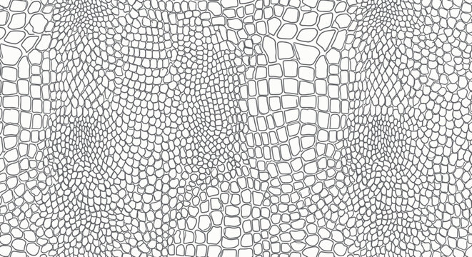 Abstract Crocodile Skin Texture Pattern, Reptile Leather Seamless Background