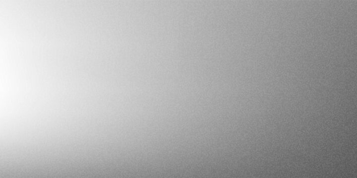 Silver background with metal mirror texture. Chrome gradient surface with simple abstract light ball. vector ilustration