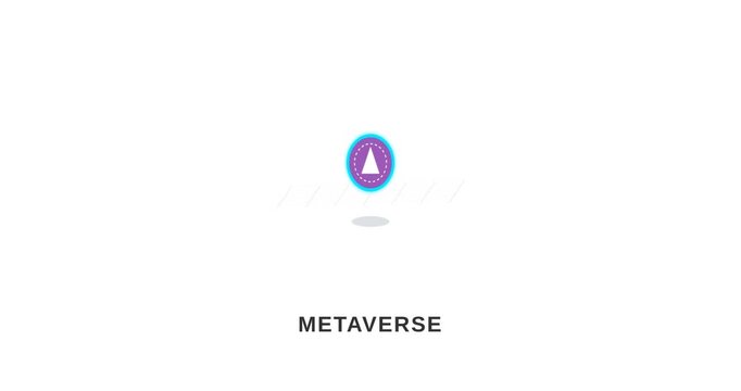 Futuristic Metaverse Concept and Digital Virtual Reality World