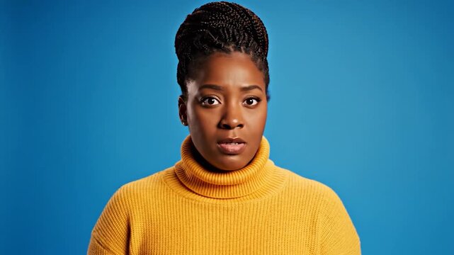 A person expresses confusion with raised hands and a questioning facial