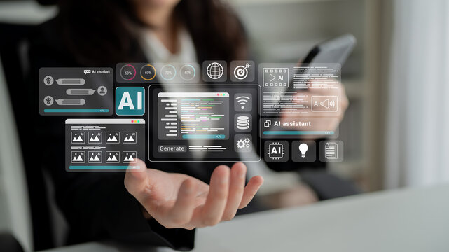 AI assistant with chatbot windows, code editor, and performance analytics for intelligent automation and development Parse