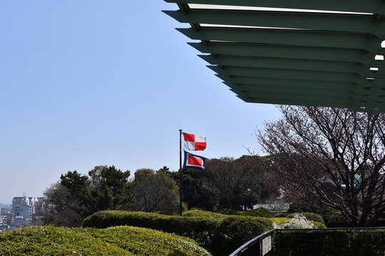 国際信号旗　UW ご安航を祈る