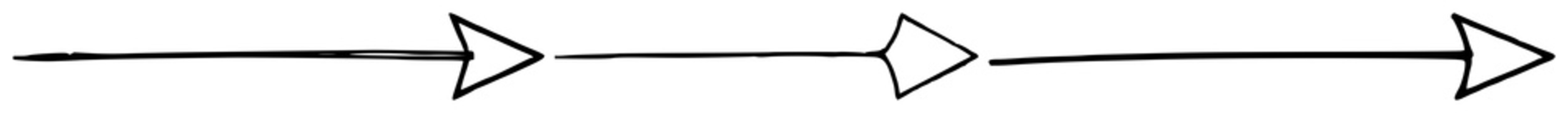 Right Arrow set with stylized line orientation featuring directional icon, vector graphic, illustration with arrow, referencing navigation and emphasis