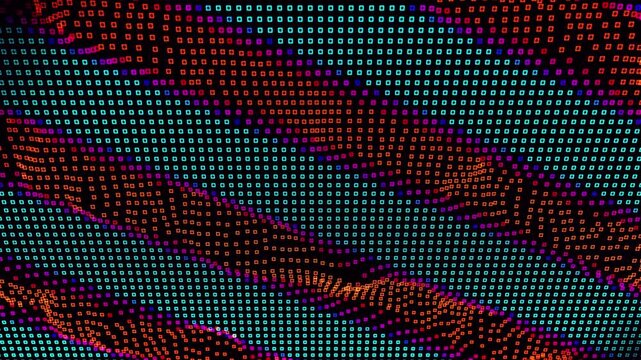 Micro-scale processor die executing an algorithmic cooling sequence. Fiery thermal overload vibrations are instantly frozen by a sweeping liquid-nitrogen cyan wave. Ideal for semiconductor brand films
