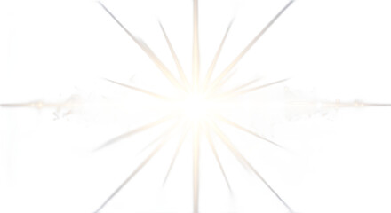 Obraz premium Bright radiating burst of light creating a powerful and energetic explosion effect, symbolizing a new beginning or sudden inspiration