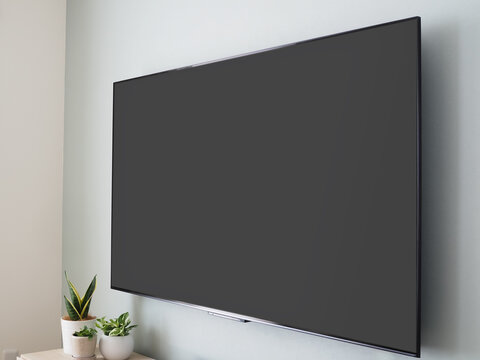 壁掛けテレビ