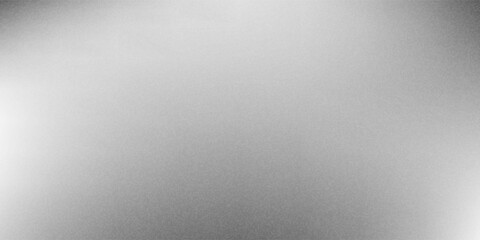 Obraz premium Silver background with metal mirror texture. Chrome gradient surface with simple abstract light ball.