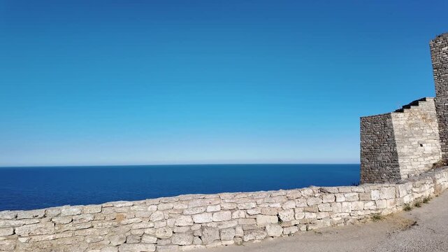 Ancient ruins at Kaliakra cape, Dobrich Region, Bulgaria