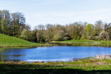 Obraz premium Klostersee, Klostersjön Varnhem, Schweden