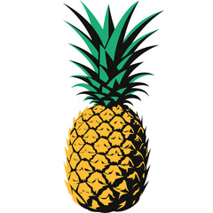 Obraz premium Tropical Fresh Food Vector