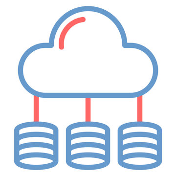 Cloud Computing Vector Icon