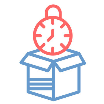 Timebox Vector Icon