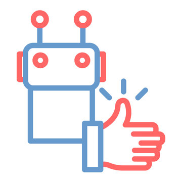 Recommendation Engine Vector Icon