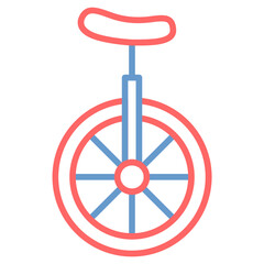 Monocycle Vector Icon © SAMDesigning