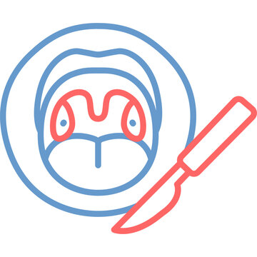 Tonsillectomy Vector Icon