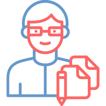 Copy Editor Vector Icon