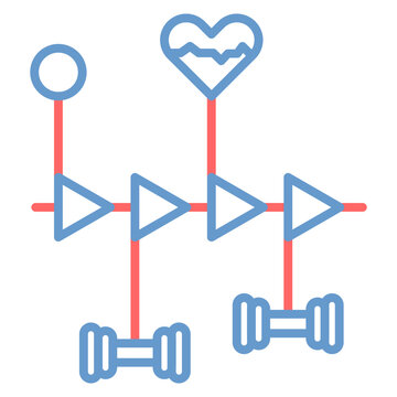 Baseline Activity Vector Icon