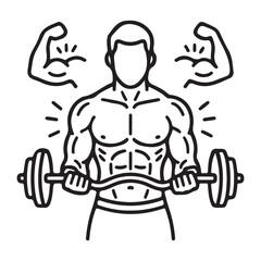 Fototapeta premium strength training