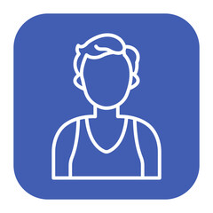 Obraz premium Sportsman Icon