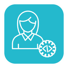 Obraz premium Web Developer Icon