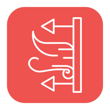 Windproof Fabric Icon