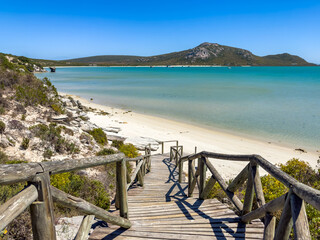 view of Tranquil coastal beach scenes in Langebaan © Sunshine Seeds