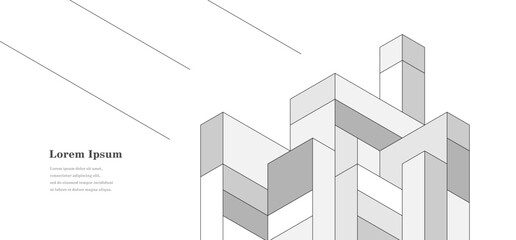 幾何学 抽象 建築 テクノロジー ビジネス 背景