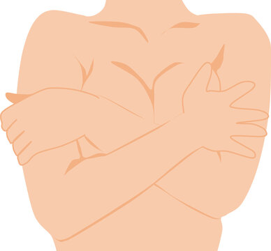 バストアップのグラフィック素材イラスト