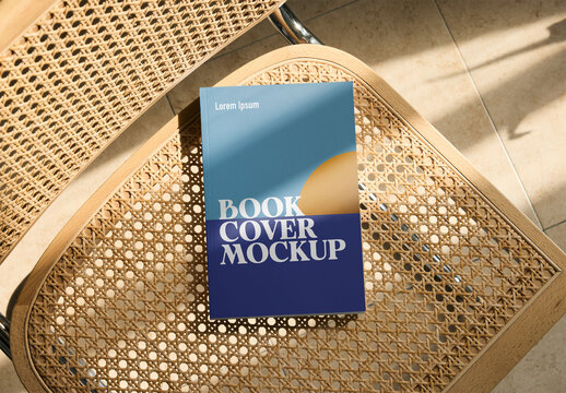 Mockup Of Customizable Book Cover