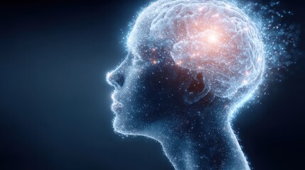 Fototapeta premium Smart drugs concept with nootropics and enhanced brain performance
