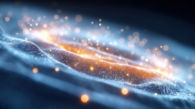 Biological skin process concept with cell regeneration and repair cycle