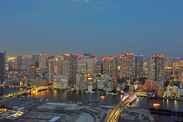 晴海の高層ビル群 © masyok