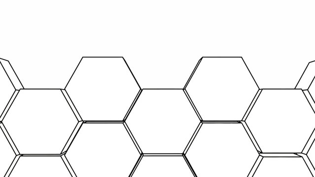 Hexagonal molecular structure diagram.