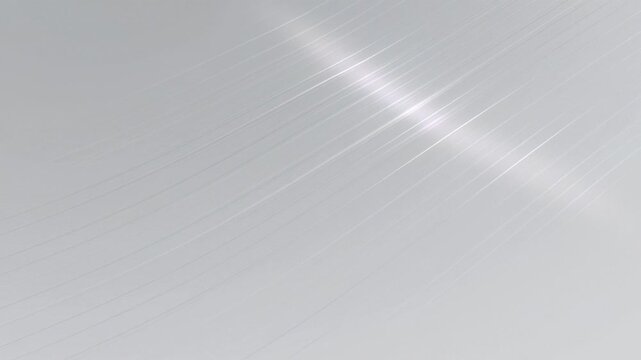 ?Mesmerizing light reflections on smooth metallic surface