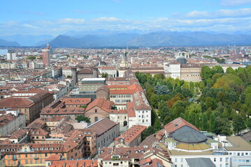 Obraz premium イタリア トリノのモーレ・アントネッリアーナ（国立映画博物館）