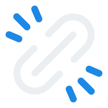 Link Flat Icon Vector, Colorful Coding and Programming Symbol for Developer and Web Design Concept