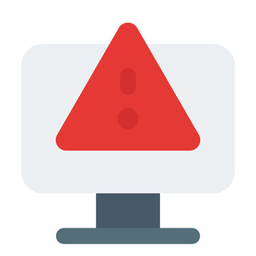 Error Flat Icon Vector, Colorful Coding and Programming Symbol for Developer and Web Design Concept