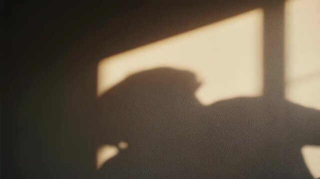 Silhouette of a man in a spotlight doorway forming a puzzle piece symbolizing connection and success