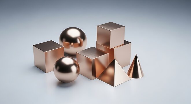 A 3d render illustration of a golden key and silver dollar symbol on a wooden door gift box icon with a geometric cardboard package design concept