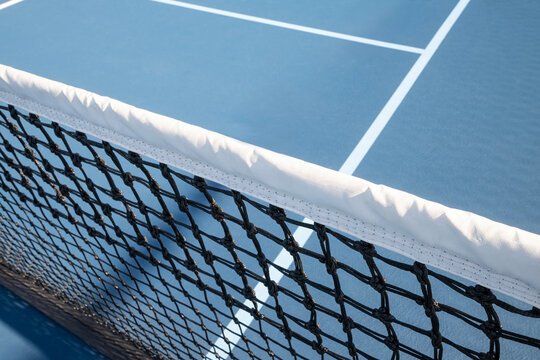 Looking Over the Net on a Pickleball Court