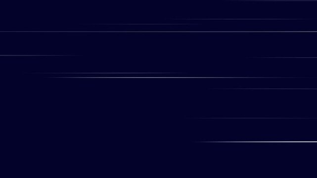 Black anime background, manga speed line motion 4K video animation. Anime Horizontal Speed Lines Seamless recurring speed line background.
