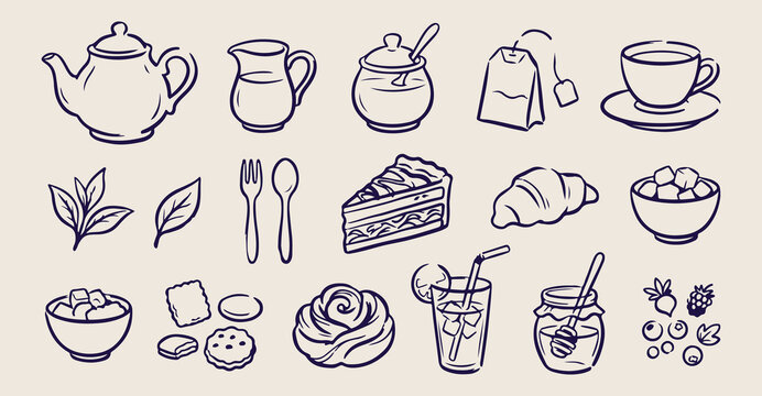 Coffee Shop Brew Tea Pattern, Morning Caffeine Beverage Background, Espresso Bar Cafe Culture, Herbal Tea Pot Illustration, Coffee Beans and Kettle Art, Barista Kitchen Tools Graphics, Hot Drink Bever