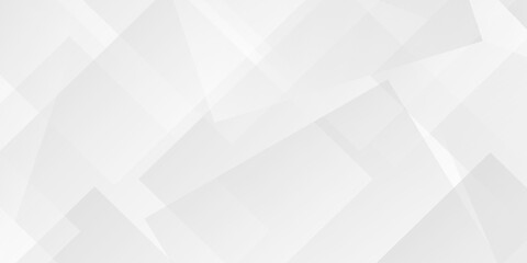 Fototapeta premium White abstract minimal transparent digital layout triangle web square texture background. vector diamond beautiful gradient square business geometric surface rectangle banner web template design.