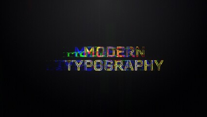 Drift Text Animation