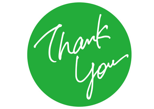 Thank You,hand written,lettering,round shape,icon