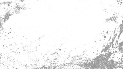 Obraz premium Textured grey and white abstract background with distressed grunge and scattered dots