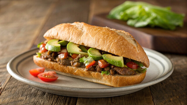 mexican torta sandwich