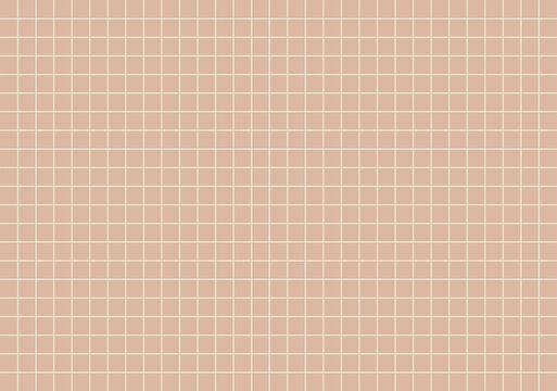 Seamless tan grid paper texture background for technical drawing and notes