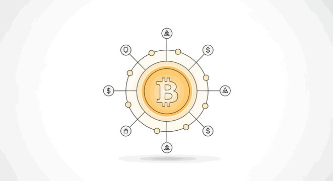 Centralized Digital Currency Hub Connecting Diverse Global Financial Networks For Secure Transactions And Investment Opportunities