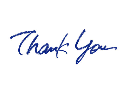 Thank You,hand written,lettering